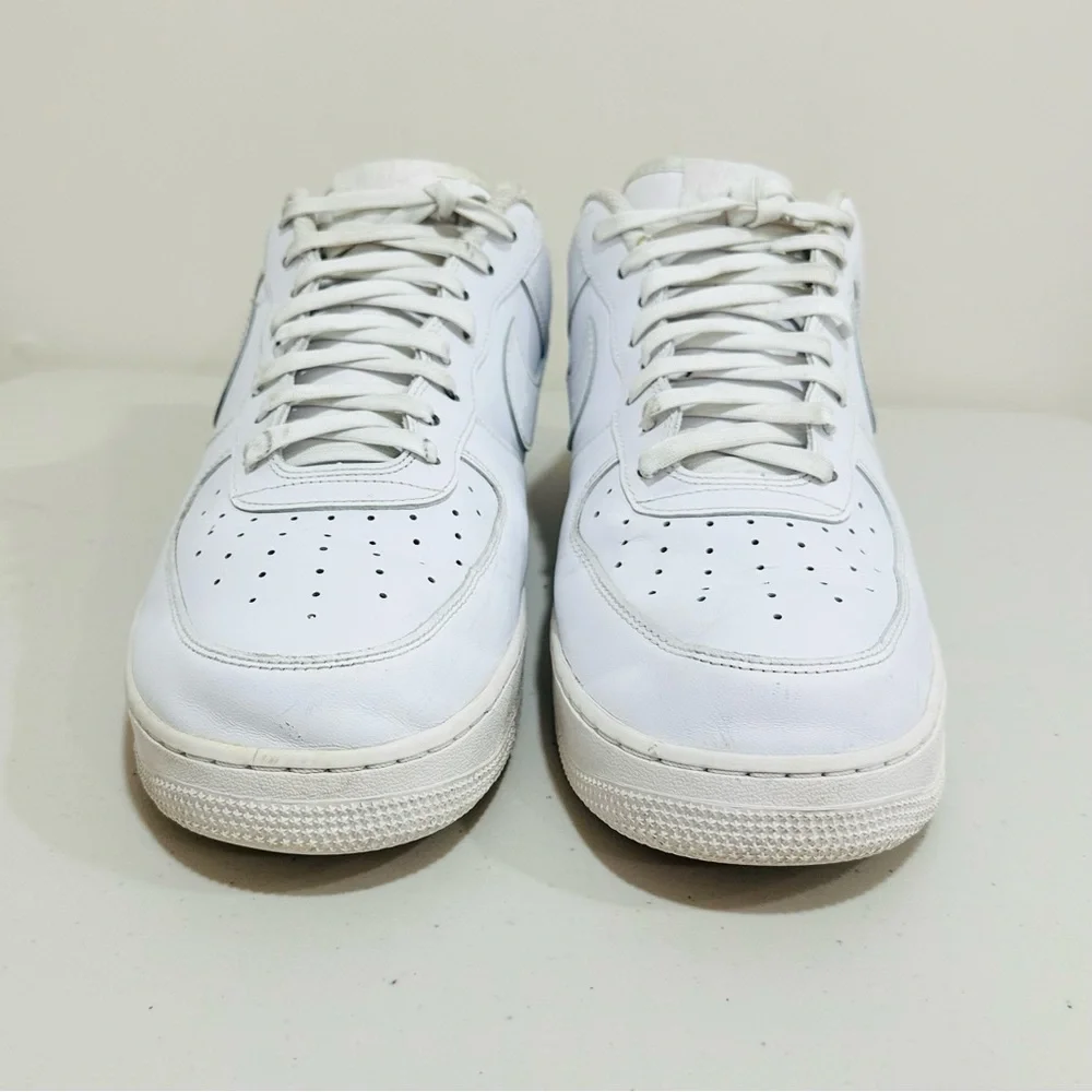Nike Air Force 1 '07‎ Low Mens White Shoes Sneakers CW2288-111 Af1 Size 15